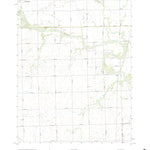 United States Geological Survey Zyba, KS (2022, 24000-Scale) digital map