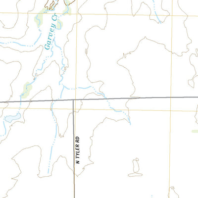 United States Geological Survey Zyba, KS (2022, 24000-Scale) digital map