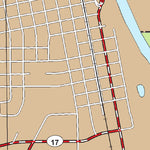 US Army Corps of Engineers Chart 1 - Minnesota River Miles 25-19 digital map