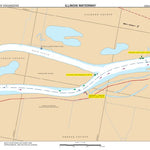 US Army Corps of Engineers Chart 10 - Illinois River Miles 26.6 - 29.5 digital map