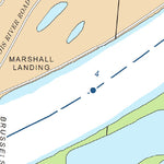 US Army Corps of Engineers Chart 2 - Illinois River Miles 2.1 - 5.3 digital map