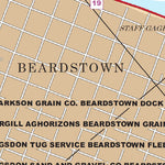 US Army Corps of Engineers Chart 30 - Illinois River Miles 83.6 - 89.4 digital map