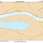 US Army Corps of Engineers Chart 39 - Illinois River Miles 114.9 - 117.8 digital map