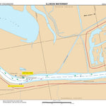 US Army Corps of Engineers Chart 46 - Illinois River Miles 136.0 - 139.0 digital map
