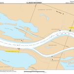 US Army Corps of Engineers Chart 5 - Illinois River Miles 10.9 - 14.2 digital map