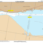 US Army Corps of Engineers Chart 56 - Illinois River Miles 165.8 - 168.7 digital map