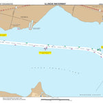US Army Corps of Engineers Chart 57 - Illinois River Miles 168.6 - 171.7 digital map