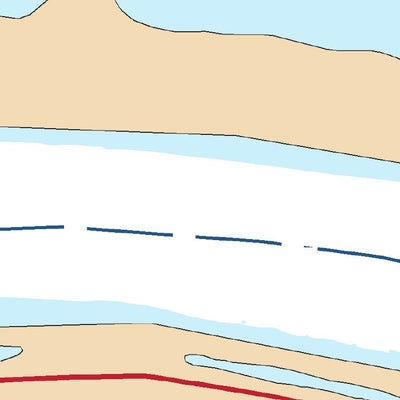 US Army Corps of Engineers Chart 6 - Illinois River Miles 14.2 - 17.1 digital map
