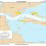 US Army Corps of Engineers Chart 62 - Illinois River Miles 181.5 - 184.4 digital map