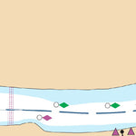 US Army Corps of Engineers Chart 77 - Illinois River Miles 226.3 - 229.4 digital map