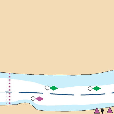 US Army Corps of Engineers Chart 77 - Illinois River Miles 226.3 - 229.4 digital map