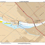 US Army Corps of Engineers Chart 96 - Illinois River Miles 284.8 - 288.0 digital map