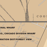 US Army Corps of Engineers Charts 105 and 106 - Illinois River Miles 310.9 - 313.7 and 313.8 - 316.6 digital map