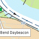 US Army Corps of Engineers Lower Missouri, River Mile 161.1 to 168 digital map