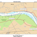 US Army Corps of Engineers Lower Missouri, River Mile 177.5 to 182.8 digital map