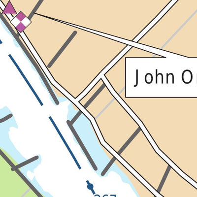 US Army Corps of Engineers Lower Missouri, River Mile 265.2 to 272.1 digital map