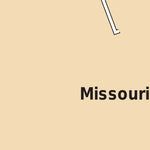 US Army Corps of Engineers Lower Missouri, River Mile 326.6 to 332.5 digital map