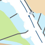 US Army Corps of Engineers Lower Missouri, River Mile 38.3 to 43.7 digital map
