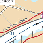 US Army Corps of Engineers Lower Missouri, River Mile 410.9 to 416 digital map