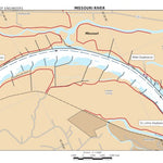 US Army Corps of Engineers Lower Missouri, River Mile 68.9 to 74.4 digital map