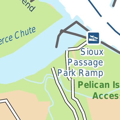 US Army Corps of Engineers Lower Missouri, River Mile 9.9 to 16.5 digital map