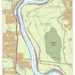 US Army Corps of Engineers - New Orleans Chart 14 - Atchafalaya River Miles 43.2 to 52.1 digital map
