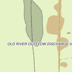 US Army Corps of Engineers - New Orleans Chart 2 - Outflow Channel& Red River digital map