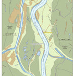 US Army Corps of Engineers - New Orleans Chart 20 - Atchafalaya River Miles 66.6 to 72.9 digital map