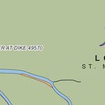 US Army Corps of Engineers - New Orleans Chart 31 - Grand Lake at Atchafalaya Basin Floodway digital map