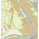 US Army Corps of Engineers - New Orleans Chart 37- Bayou Teche at West Calumet Floodgate digital map