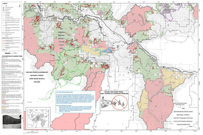 US Forest Service R1 Lolo NF OSVUM Missoula RD digital map