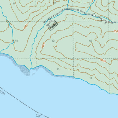 US Forest Service R10 Chichagof Island Hoonah Area (Hoonah Side) digital map