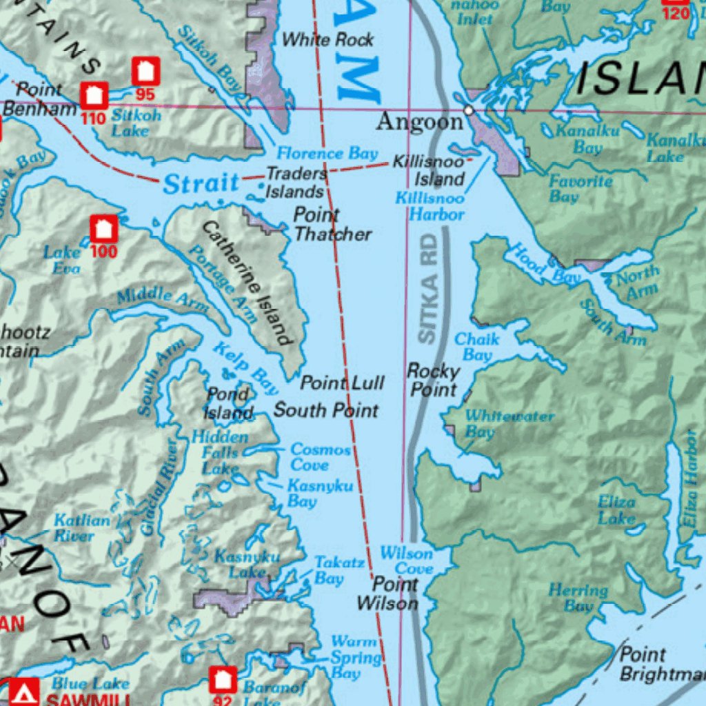 Tongass National Forest Map by US Forest Service R10 | Avenza Maps