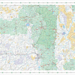 US Forest Service R2 Rocky Mountain Region Routt National Forest Visitor Map (North Half) digital map