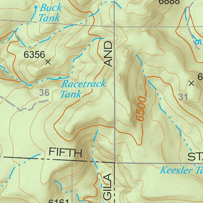 US Forest Service R3 Kaibab National Forest Quadrangle Map Atlas: pg 78 McLellen Reservoir digital map