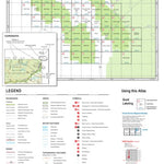 US Forest Service R3 Prescott National Forest Quadrangle Map Index digital map
