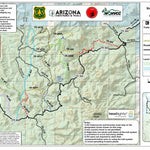 US Forest Service R3 Red Spring Single Track Trails digital map