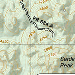 US Forest Service R3 Red Spring Single Track Trails digital map