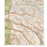 US Forest Service R3 Santa Fe National Forest Quadrangle Map: pg 50 Frijoles digital map