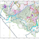 US Forest Service R4 Boise National Forest Winter Travel Map Mountain Home Ranger District 2023 digital map
