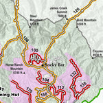 US Forest Service R4 Boise National Forest Winter Travel Map Mountain Home Ranger District 2023 digital map