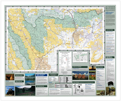 US Forest Service R4 Caribou-Targhee National Forest Dubois Ranger District Summer Recreation 2010 digital map