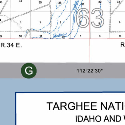 US Forest Service R4 Caribou-Targhee National Forest Dubois Ranger District Winter Recreation 2010 digital map