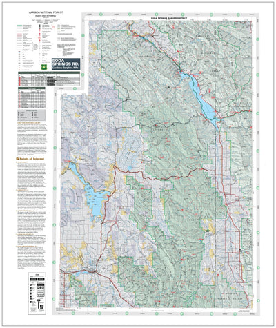 US Forest Service R4 Caribou-Targhee National Forest Soda Springs Ranger District digital map