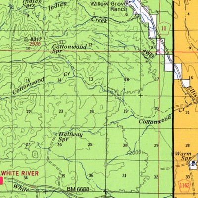 US Forest Service R4 Humboldt-Toiyabe National Forest Ely Ranger District Northwest Quarter 2000 digital map