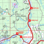 US Forest Service R4 Humboldt-Toiyabe National Forests Bridgeport Ranger District West 2014 digital map