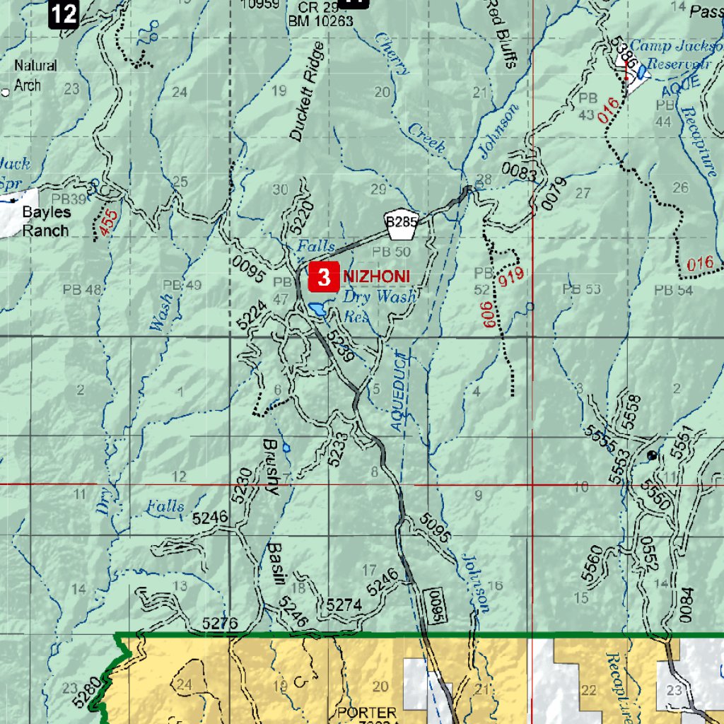 MantiLa Sal National Forest Monticello Ranger District 2013 Map by US