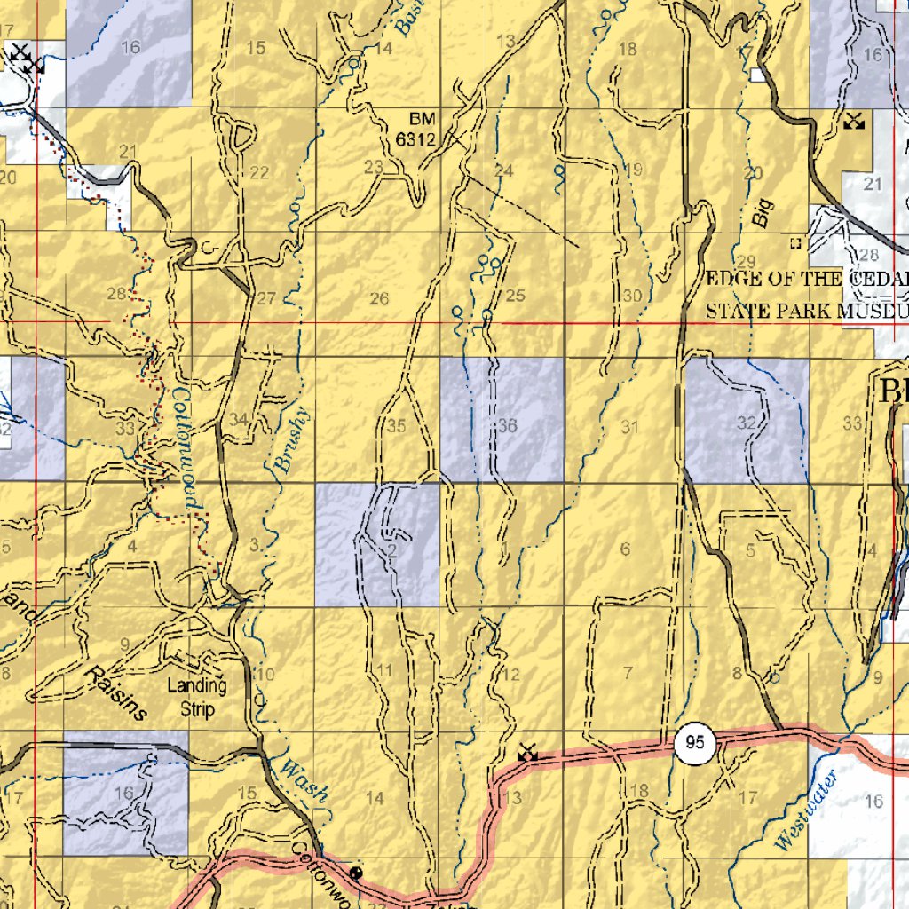 Manti-La Sal National Forest Monticello Ranger District 2013 Map by US ...