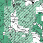 US Forest Service R5 2015 Trinity Unit Fuelwood Map (south) digital map