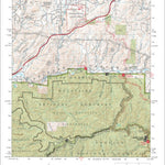 US Forest Service R5 Agua Dulce (Angeles Atlas) digital map